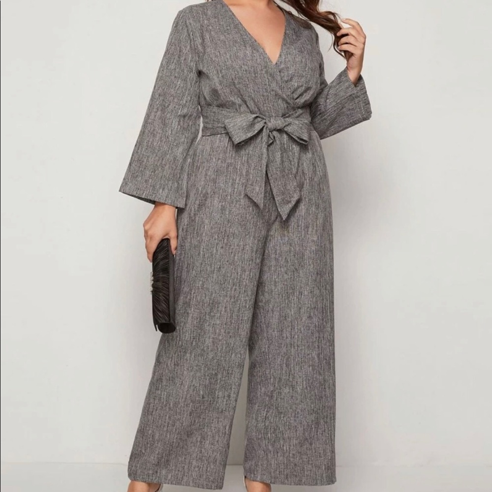 Grey jumpsuit